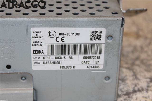 Bilstereo til Ford Transit Connect 2018-->> Type II, Fase 2 (KT1T18C815VV|)