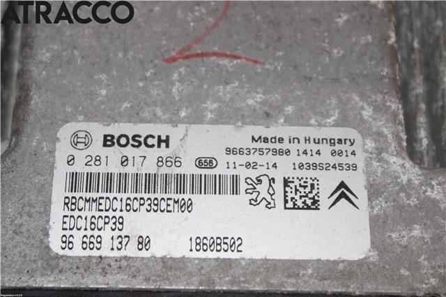 Styreenhet motor til Mitsubishi Outlander 2007-2010 (Type II, Fase 1)  (1860B502|)