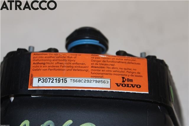 Airbag rattpute til Volvo V70 2007-2013 (Type III, Fase 1)  (30721996|)
