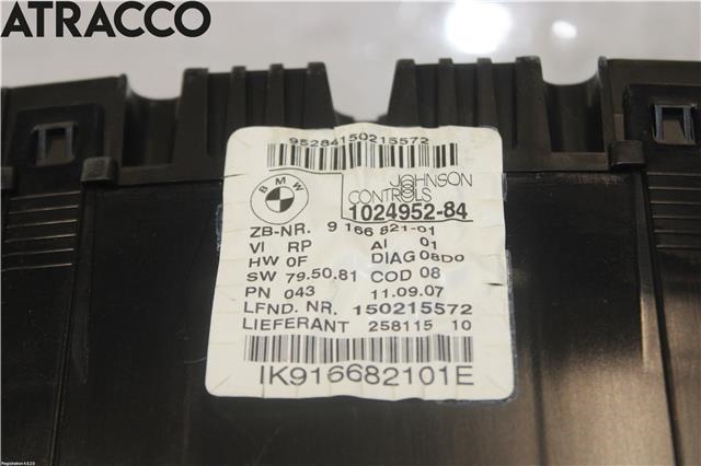 Instrumentpanel til BMW 1-Serie 2004-2011 (E81/E82/E87/E88) (E81/E82/E87/E88) (62109283801|)