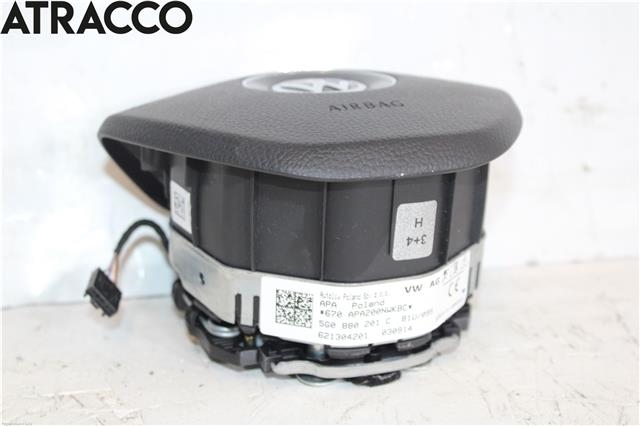 Airbag rattpute til VW Golf VII 2012-2017 (Fase 1)  (5G0880201C|)