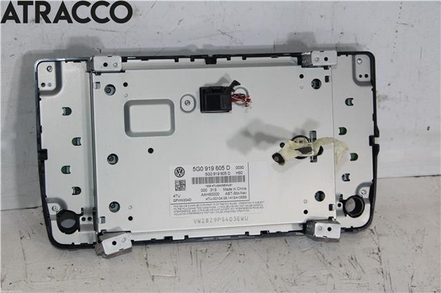 Multimedia display (MCU - Media Controller Unit) til VW Golf VII 2012-2017 (Fase 1)  (5G0919605D|)