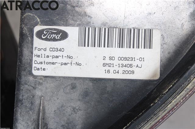 Baklykt venstre til Ford S-Max 2006-2010 (Type I, Fase 1)  (6M2113405CG|)