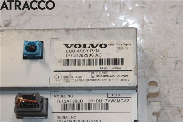 Multimedia display (MCU - Media Controller Unit) til Volvo V40 2012-2019  (36011464|)