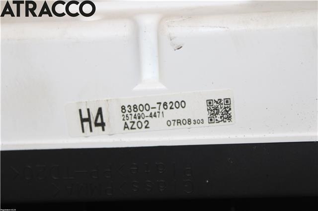 Instrumentpanel til Lexus CT 2010-2020  (8380076200|)