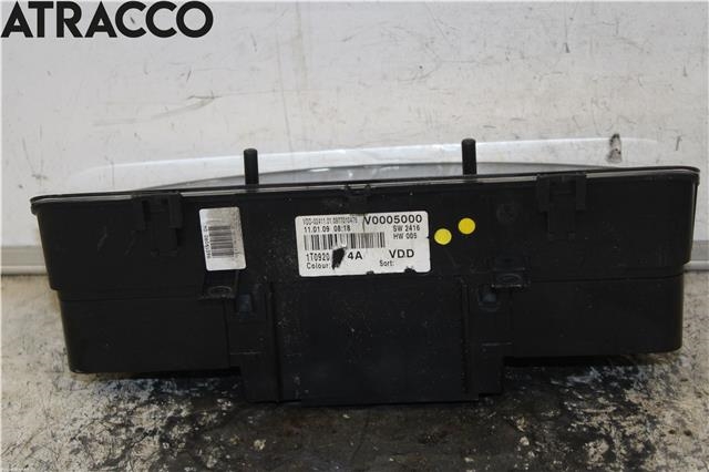 Instrumentpanel til VW Touran 2007-2010 (Type I, Fase 2)  (1T0920874AX|)