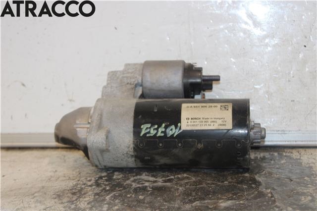 Starter diesel til Mercedes E-Klasse, 2009-2013 (Fase 1) (W212) (W212) (A6519062800)