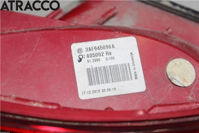 Baklykt høyre til VW Passat 2011-2015 (B7) (B7) (3AF945096E|)