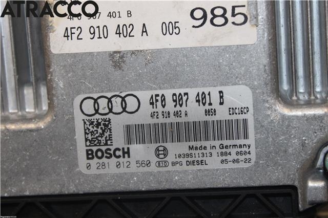 Styreenhet motor til Audi A6 2005-2008 (Type III, Fase 1) (C6) (C6) (4F2910402EX|)