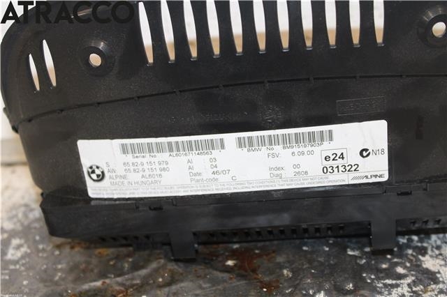 Instrument diverse til BMW 3-Serie 2005-2011 (E90/E91/E92/E93) (E90/E91/E92/E93) (65829193757|)