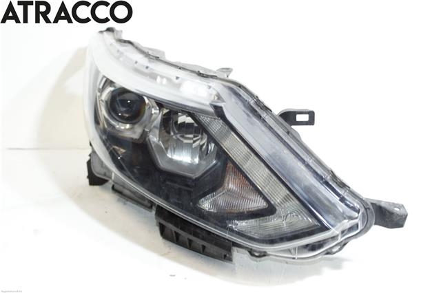 Frontlykt høyre halogen til Nissan Qashqai 2014-2021 (Type II)  (260104EH0B|)