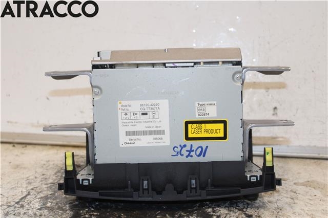 Bilstereo til Toyota RAV4 2006-2009 (Type III, Fase 1)  (8612042220|)