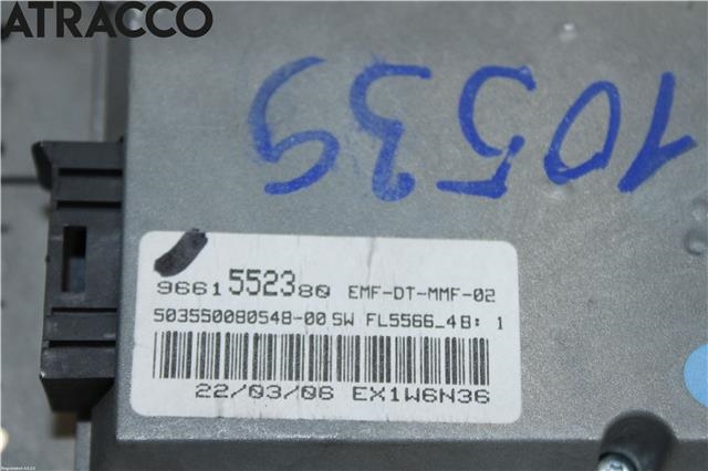 Instrument kjørecomputer til Peugeot 407 2004-2010 (9661552380|)