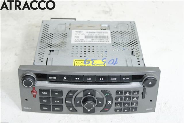 Bilstereo til Peugeot 407, 2004-2010  (657478)