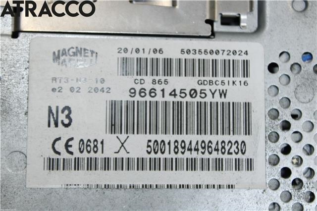 Bilstereo til Peugeot 407 2004-2010  (657478|)
