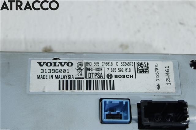 Instrument kjørecomputer til Volvo XC60 2008-2013 (Type I, Fase 1)  (31396001|)