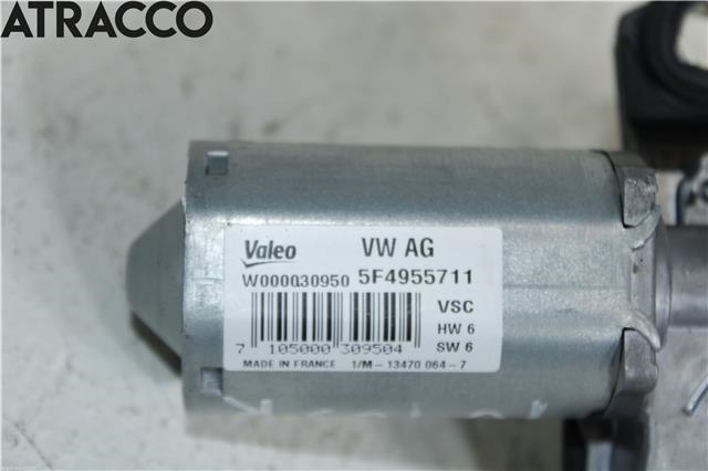 Viskermotor bakrute til Škoda Fabia 2014-2021 (Type III)  (5F4955711|)