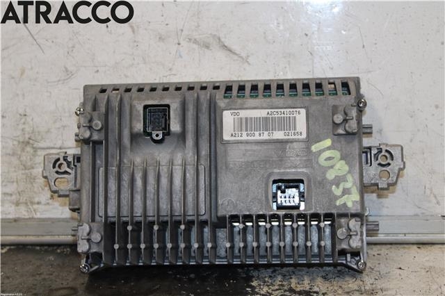 Multimedia display (MCU - Media Controller Unit) til Mercedes E-Klasse 2009-2013 (Fase 1) (W212) (W212) (A2129004900|)