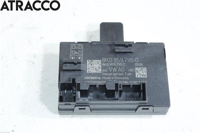 Styreenhet dør venstre foran til Audi A4 2007-2014 (Type IV) (B8) (B8) (8K0959795G|)