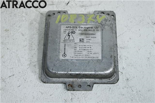 Styreenhet xenon/ballast til Mercedes E-Klasse, 2009-2013 (Fase 1) (W212) (W212) (A2129007804)