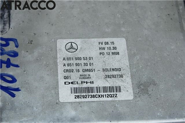 Styreenhet motor til Mercedes C-Klasse 2007-2011 (Fase 1) (W204) (W204) (A6519005301|)