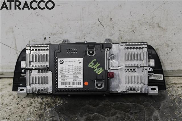 Multimedia display (MCU - Media Controller Unit) til BMW 5-Serie 2010-2017 (F10/F11) (F10/F11) (65509266385|)