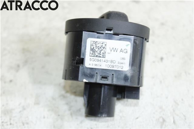 Bryter lys til VW Golf VII 2012-2017 (Fase 1)  (5G0941431BD|)
