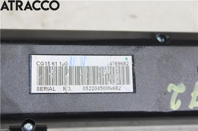 Instrument klokke til Mazda 5 2011-2015 (Type II) (CG15611J0|)