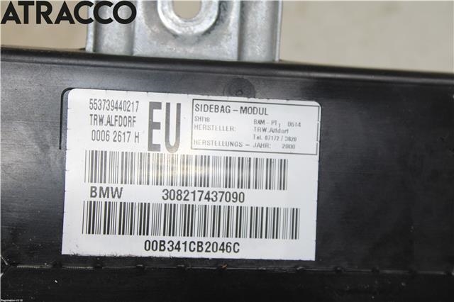 Airbag sidepute venstre til BMW 3-Serie 1998-2005 (E46) (E46) (72127037229|)