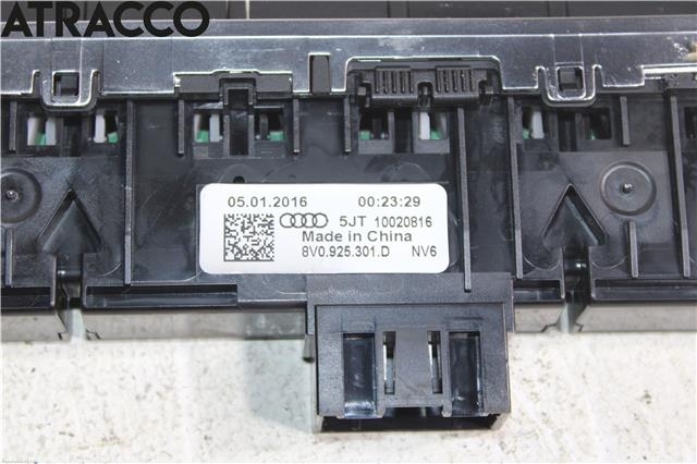 Diverse deler til Audi A3 2012-2016 (Type III, Fase 1)  (8V0925301D|)