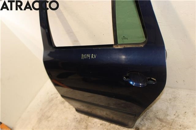 Dør venstre bak til Škoda Octavia 2005-2008 (Type II, Fase 1)  (1Z9833055|)