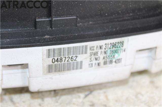 Instrumentpanel til Volvo V50 2007-2012 (Fase 2)  (36002714|)