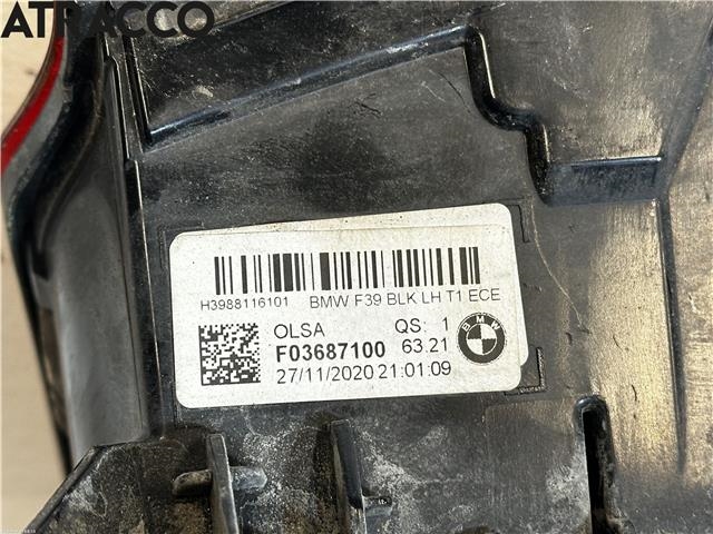 Baklykt høyre til BMW X2 2018-->> (F39) (F39) (63219881161|)
