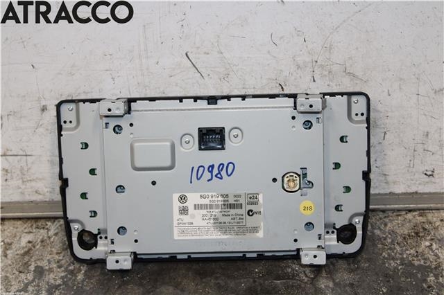 Multimedia display (MCU - Media Controller Unit) til VW Golf VII 2012-2017 (Fase 1)  (5G0919605|)