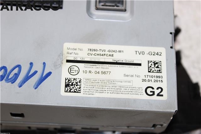 Diverse deler til Honda Civic 2012-2015 (Type IX, Fase 1) (78260TV0G242M1|)