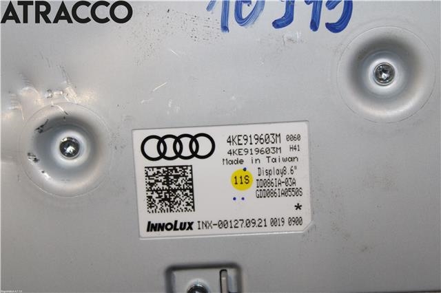 Multimedia display (MCU - Media Controller Unit) til Audi e-tron 2018-->>  (4KE919603M|)
