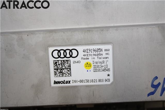 Multimedia display (MCU - Media Controller Unit) til Audi e-tron 2018-->> (4KE919605N|)