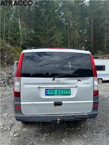 Refleksplate til Mercedes Vito/Viano, 2004-2010 (Fase 1) (W639) (W639) (A6398260540)