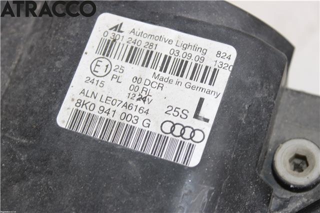 Frontlykt høyre halogen til Audi A4 2007-2014 (Type IV) (B8) (B8) (8K0941029AM|)