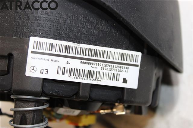 Airbag rattpute til Mercedes B-Klasse 2011-2018 (W246) (W246) (A0008600700|)