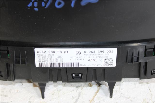 Instrumentpanel til Mercedes B-Klasse 2011-2018 (W246) (W246) (A2429005801|)