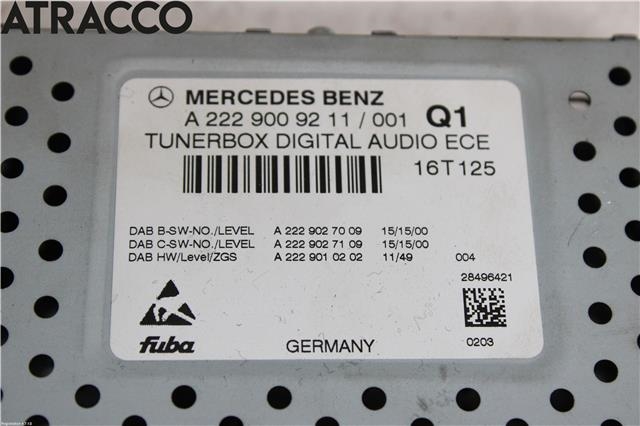 Bilstereo til Mercedes B-Klasse 2011-2018 (W246) (W246) (A2229009211|)