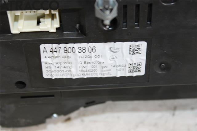 Instrumentpanel til Mercedes Vito 2014-->> (W447) (W447) (A4479008105|)