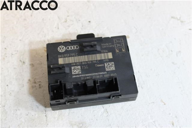 Styreenhet dør venstre foran til Audi A4 2007-2014 (Type IV) (B8) (B8) (8K0959795C|)