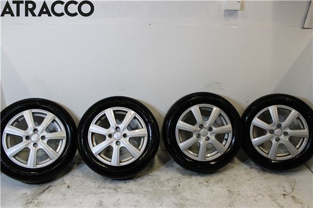 Hjulsett aluminium sommer til Toyota Yaris, 2014-2020 (Type III, Fase 2)  (NO)