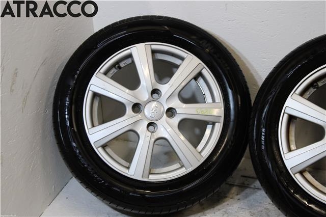 Hjulsett aluminium sommer til Toyota Yaris 2014-2020 (Type III, Fase 2) (NO|)