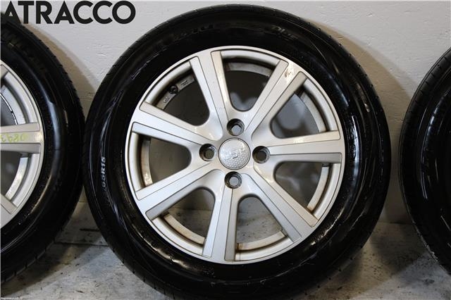 Hjulsett aluminium sommer til Toyota Yaris 2014-2020 (Type III, Fase 2) (NO|)
