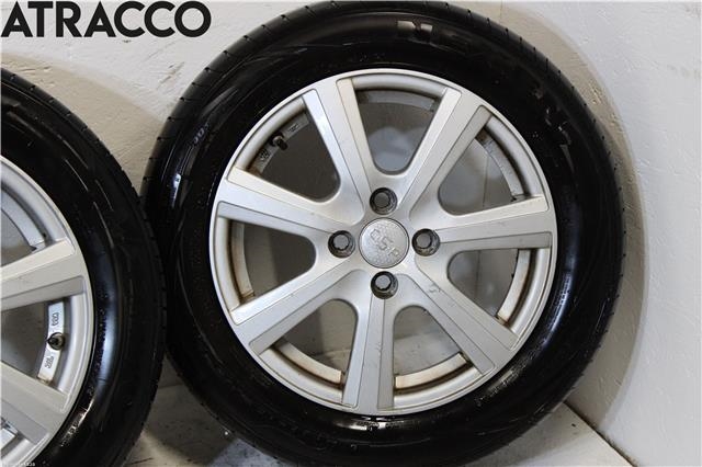 Hjulsett aluminium sommer til Toyota Yaris 2014-2020 (Type III, Fase 2) (NO|)