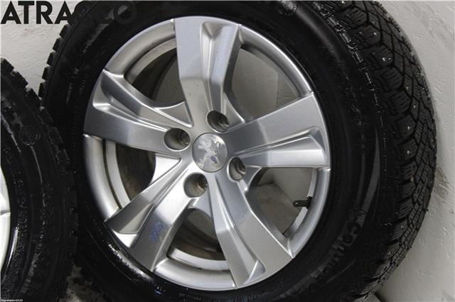 Hjulsett aluminium vinter til Peugeot 2008 2013-2019 (Type I)  (96783981AS|)