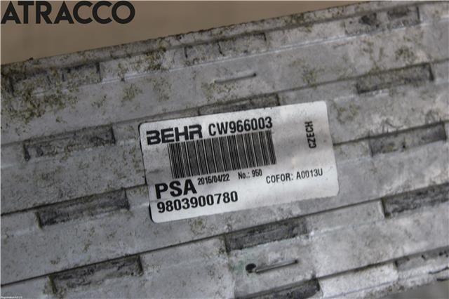Intercooler til Peugeot 2008 2013-2019 (Type I)  (9803900780|)